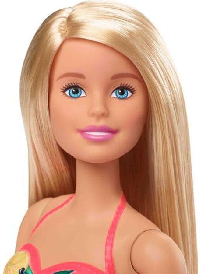 Barbie Doll 11.5 Inch Blonde And Pool Playset With Slide And Accessories  - Image 3