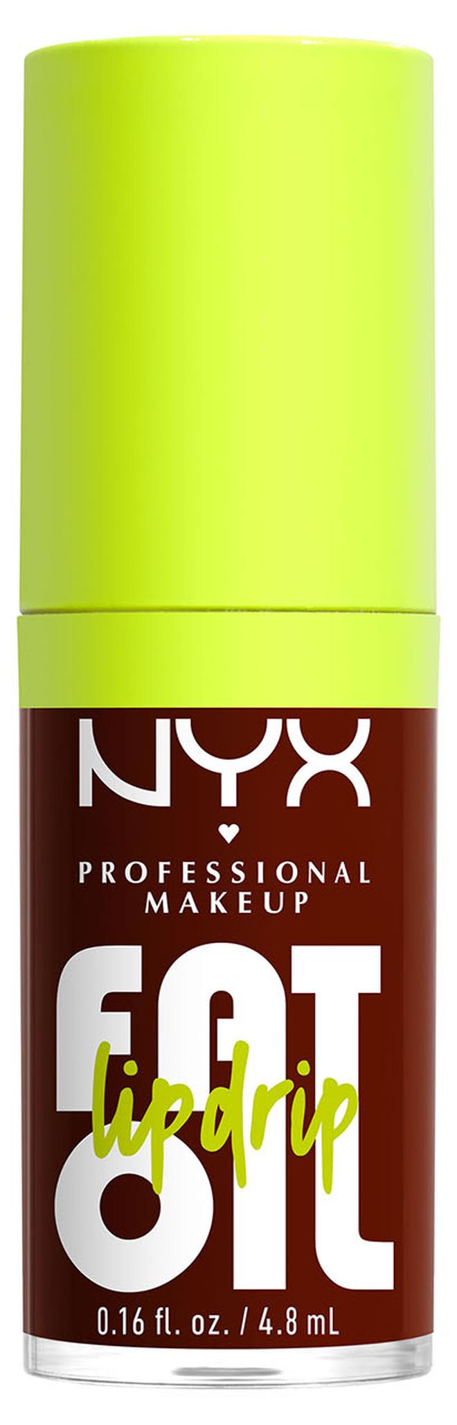 نيكس مكياج المحترفين | فات أويل ليب دريب، ملمع شفاه مرطب، لامع، نباتي، بلمسة غير لزجة، ترطيب يدوم لمدة 12 ساعة - ستيتس ابديت Status Update - Image 1