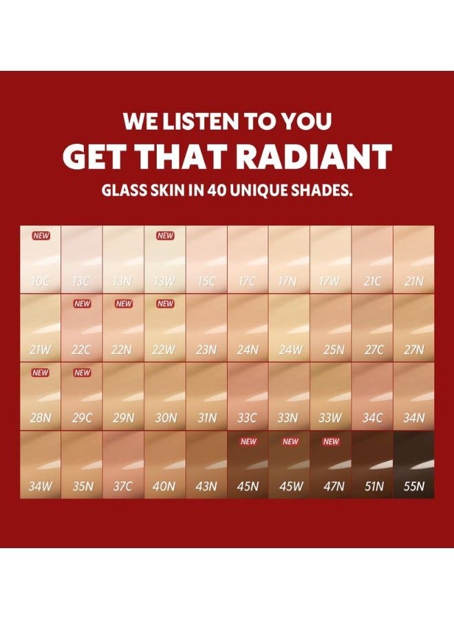 TIRTIR كريم أساس وسادة حمراء مناسب مجموعة تجريبية (#فاتح) - Image 3