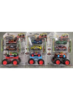 Miniso A set of three transforming off-road vehicles for thrilling adventures. 