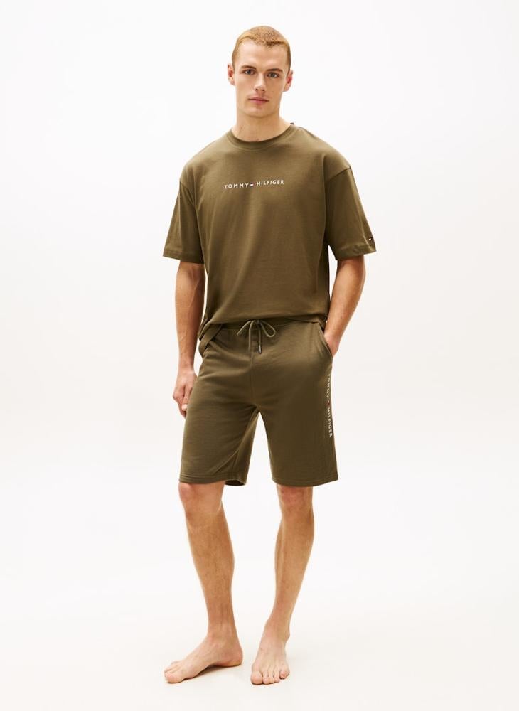 TOMMY HILFIGER TH Original Logo Sweat Shorts - Image 4