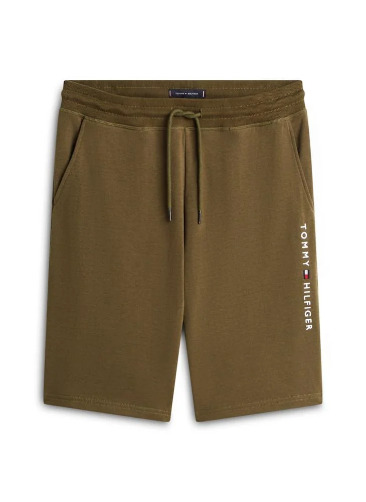 TOMMY HILFIGER  TH Original Logo Sweat Shorts for Men | Best Price UAE