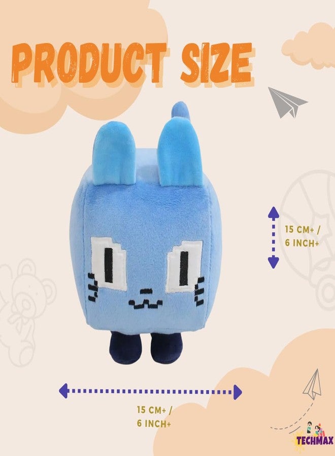 TechMax Solution Cute Square Mouse Plush Soft Toy - Image 2