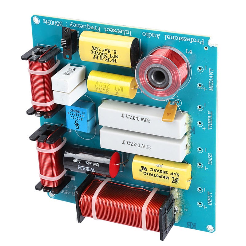 Frequency Divider 3 Way - Tweeter Mediant Bass Crossover Filter for KTV Stage Professional Speaker Audio Quality Improvement - Image 5