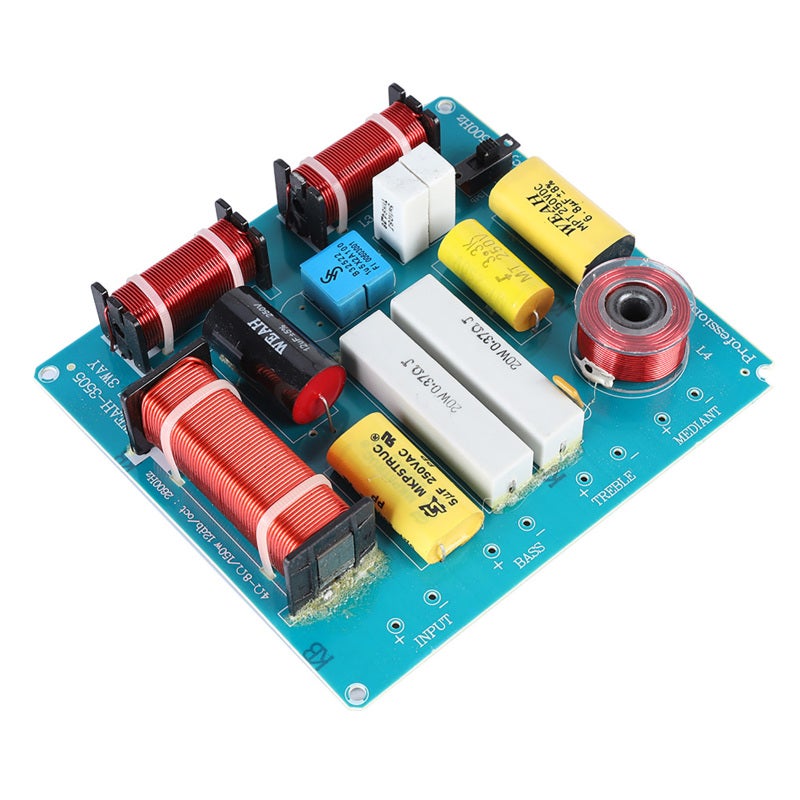 Frequency Divider 3 Way - Tweeter Mediant Bass Crossover Filter for KTV Stage Professional Speaker Audio Quality Improvement - Image 2
