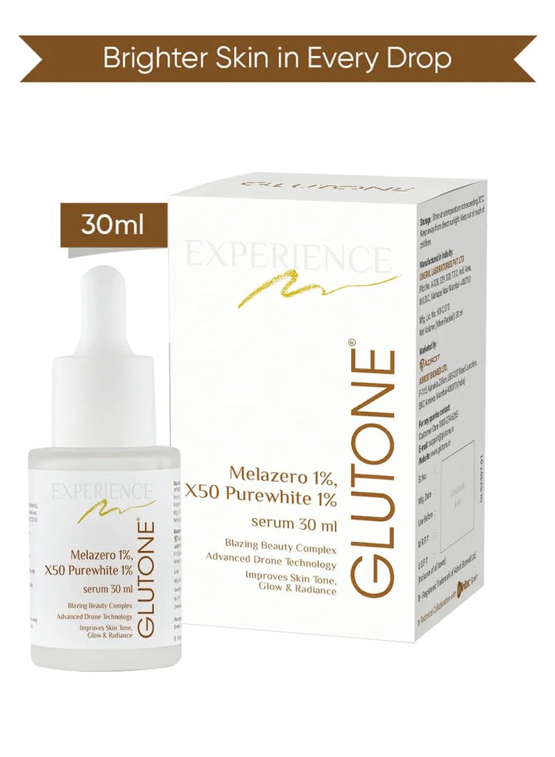 GLUTONE Glutone Melzero 1% X50 Purewhite 1% Serum 30 ml - Image 1