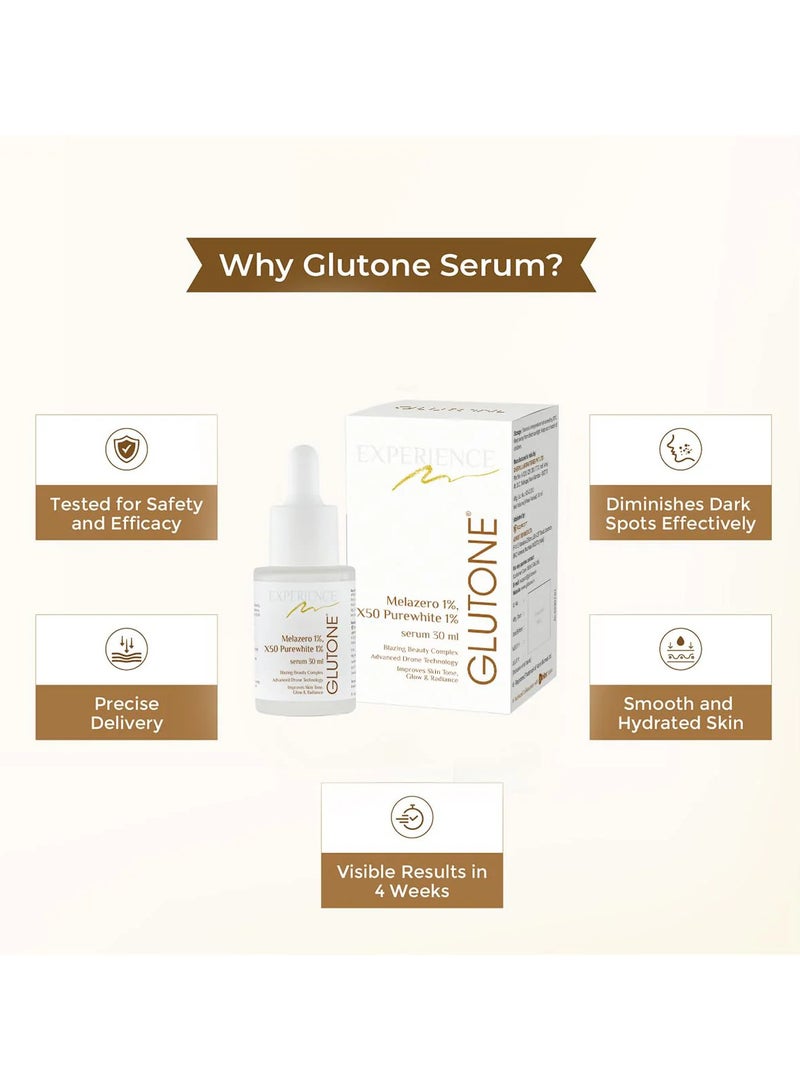GLUTONE Glutone Melzero 1% X50 Purewhite 1% Serum 30 ml - Image 2