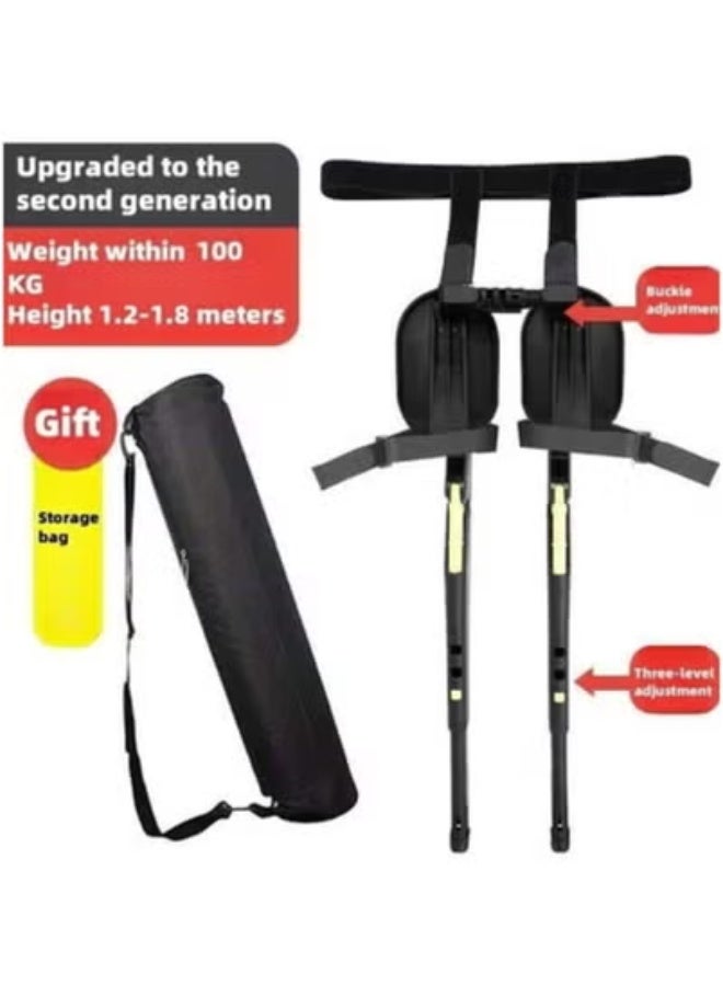 Generic Unisex Exoskeleton Chair Portable Seat Wearable, Suitable for Outdoor Field Workers Who Need to Stand and Bear Weight 100KG  - Image 2