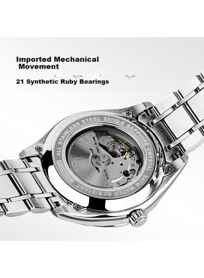 Rosdn Starfall Series Automatic Mechanical Men's Watch Luminous Calendar Waterproof Top Brand Birthday Gift For Husband - Image 4