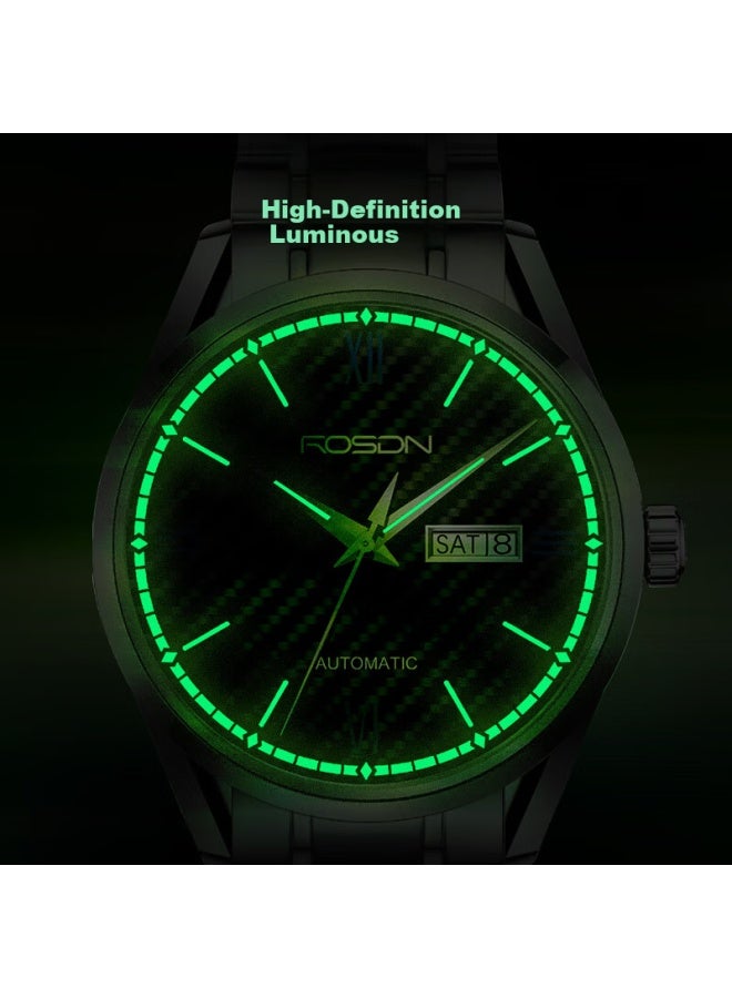 Rosdn Starfall Series Automatic Mechanical Men's Watch Luminous Calendar Waterproof Top Brand Birthday Gift For Husband - Image 5