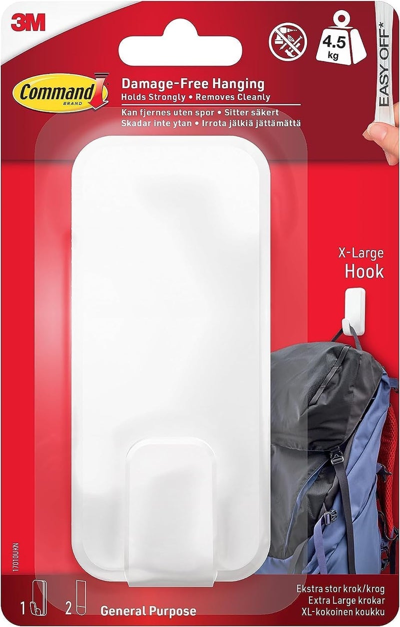 Command Utility X-Large Hook - Heavyweight White - Image 1