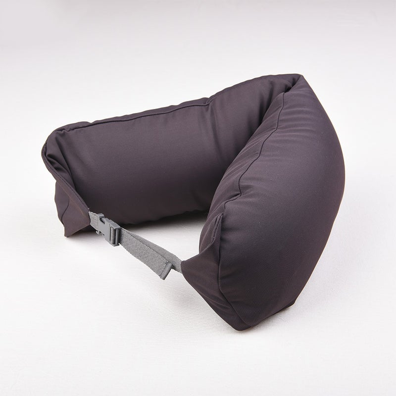 Unprinted U-shaped Pillow Neck Pillow Good Style Travel Pillow Car Office Nap Pillow Travel Pillow Particle Pillow Grape purple slide 