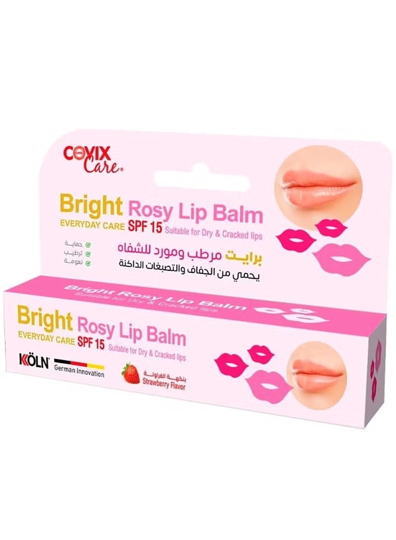 covix care Bright Rosy Lip Balm
