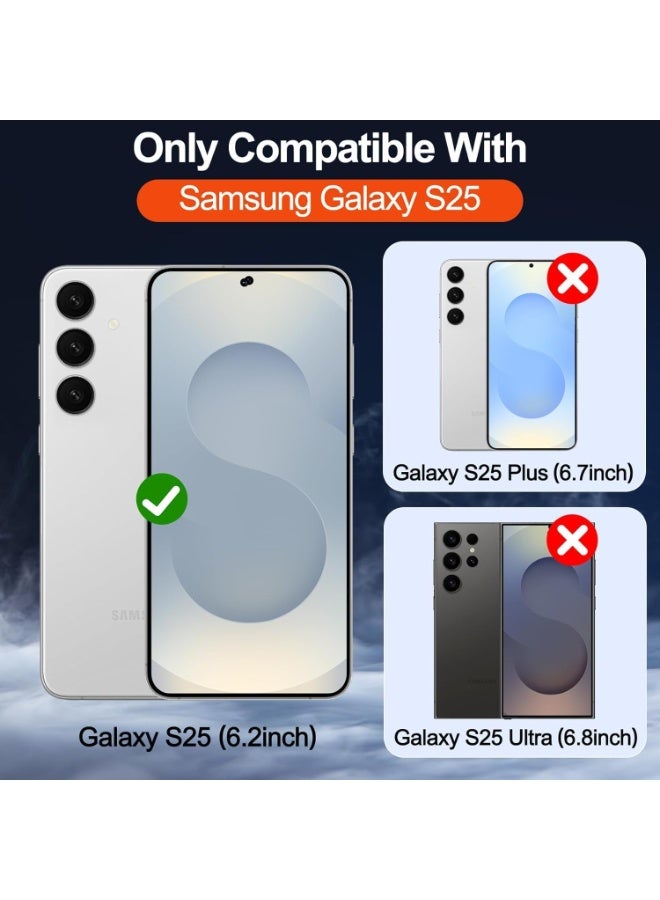 Houmt Samsung Galaxy S25 Case Cover Soft Slim Anti Scratch with Microfiber Lining Shockproof Protective Cover for Samsung Galaxy S25 6.2-inch - Image 2