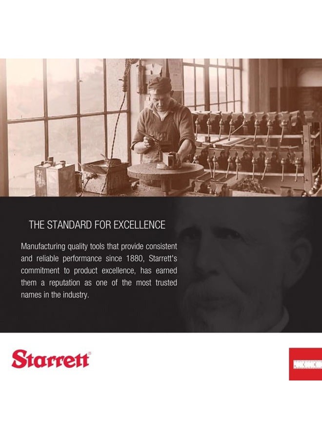 Starrett C11-1224 Cast Iron Center Head For Combination Squares, Combination Sets And Bevel Protractors, Black Wrinkle Finish - Image 5