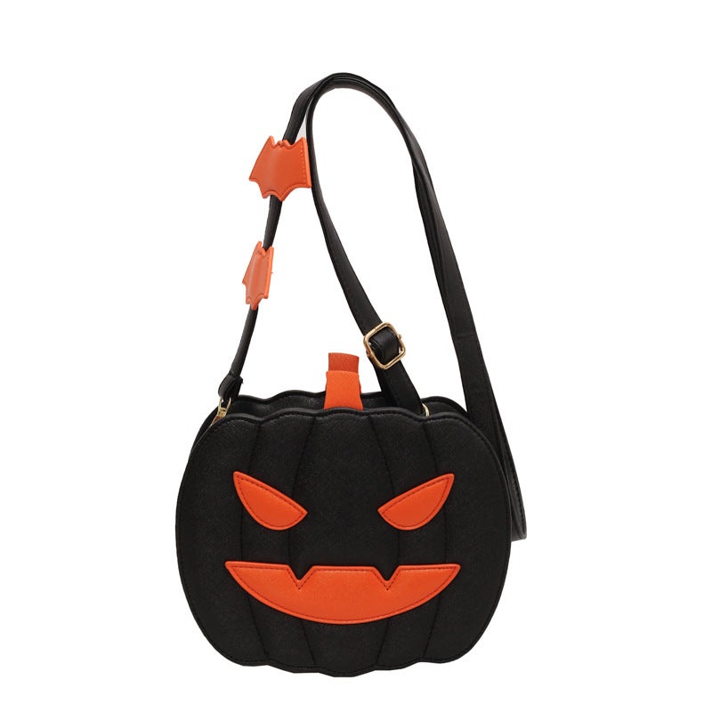Women's Funny Pumpkin Halloween Crossbody Bag - Image 5