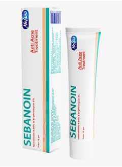 Melano Pharma Sebanoin Soap and Anti-Acne Treatment Cream Set, Cleansing Soap for Acne-Prone Skin, Eliminates Excess Oil for Clear Complexion, 100g, Treatment Cream Reduces Pimples, Blackheads, 15g.  - Image 3