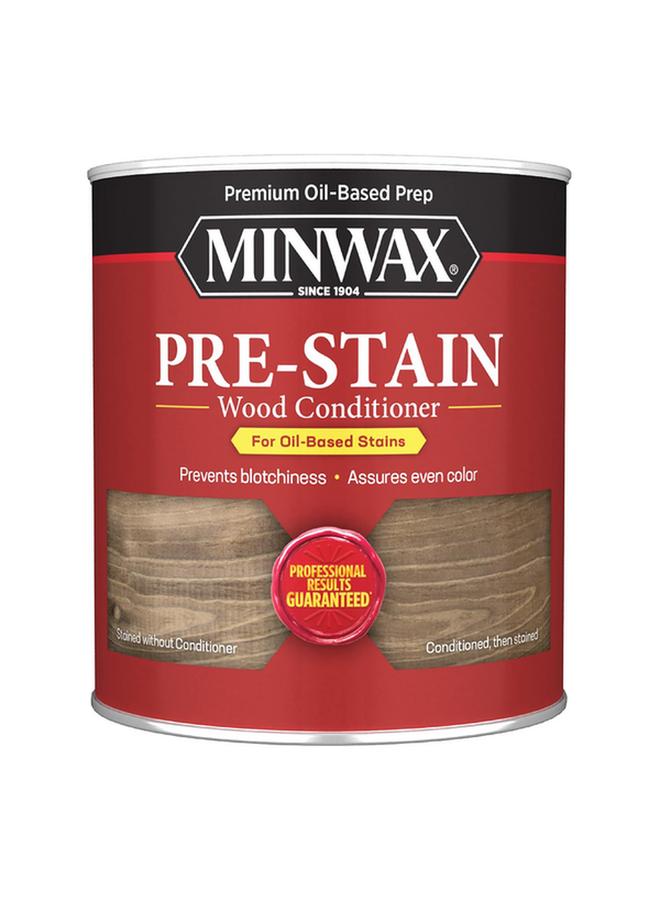Minwax Mild Hydrocarbon Scent Fast Drying Oil Based Pre Stain Wood Conditioner Clear 946ml