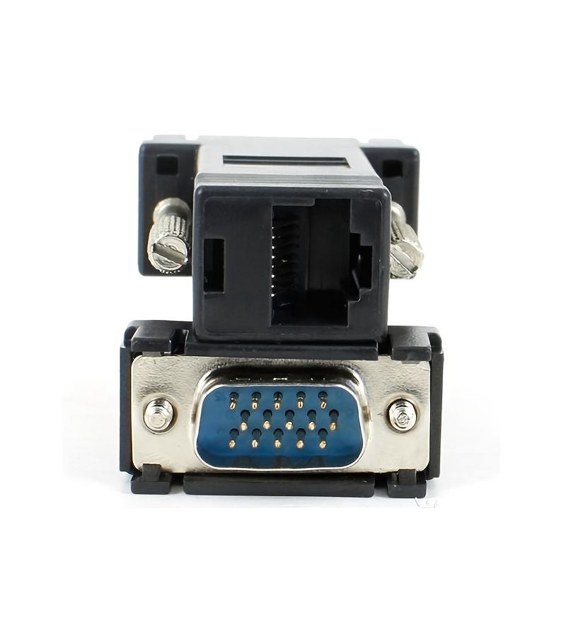 محول VGA إلى RJ45 أنثى لتوسيع إشارات VGA عبر كابل إيثرنت 15 دبوس - Image 5
