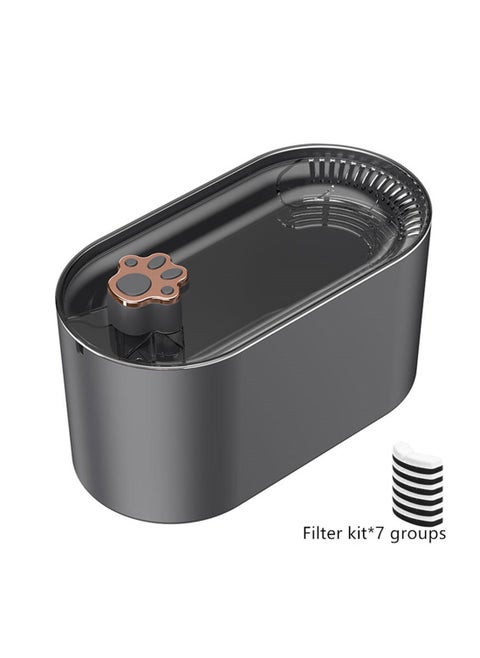 3L Automatic Pet Drinking Fountain with Multi-Filtration - Large Capacity Quiet Operation & Clear Water Window