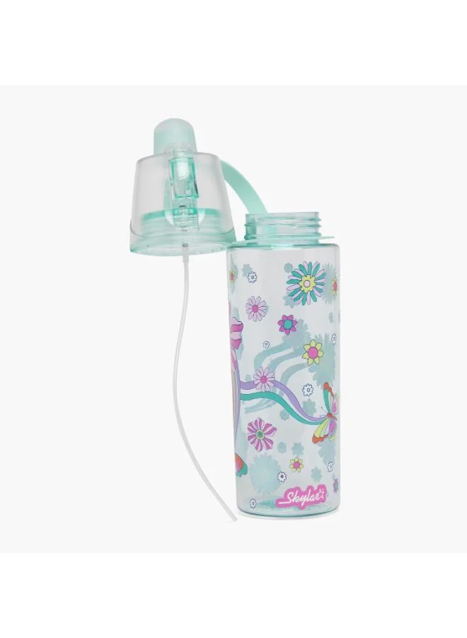 سكيلار Skylar Butterfly Print Water Bottle with Spray