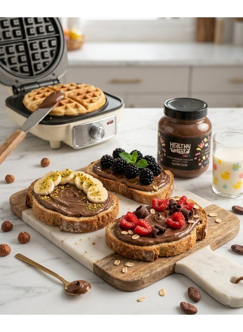 Healthy Melt Chocovera Healthy Melt Kids Sugar Free African Cocoa Chocolate Spread 375g - Image 5