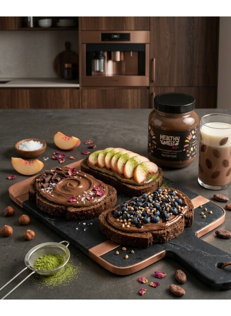 Healthy Melt Chocovera Healthy Melt Kids Sugar Free African Cocoa Chocolate Spread 375g - Image 4