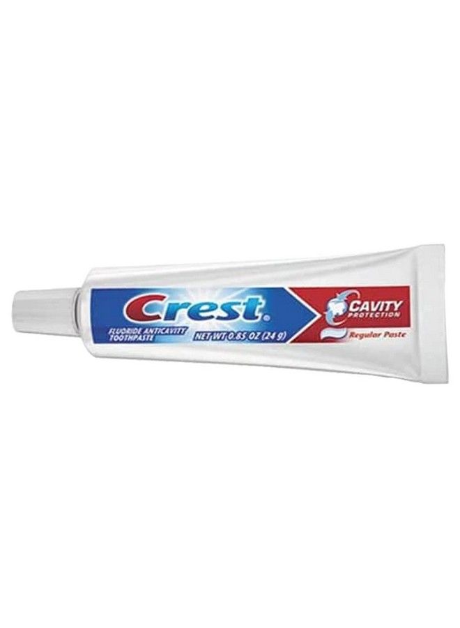 Crest معجون أسنان عادي لحماية التسوس بحجم مناسب للسفر 0.85 أونصة (24 جرامًا) عبوة من قطعتين - Image 3