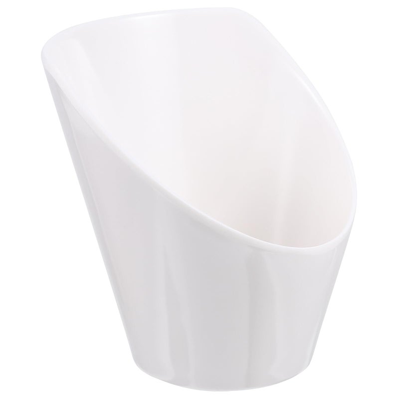 5 Inch White Melamine Serving Bowl For Salad Seasoning Kitchen And Bbq - Image 2