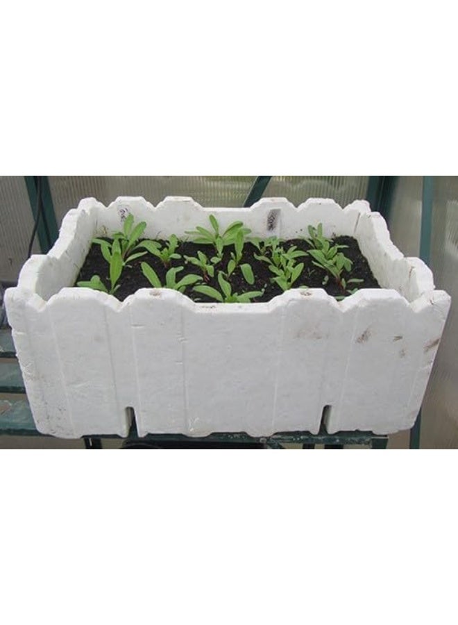 كرافت ماجيك مجموعة من 6 ألواح فوم ستايروفوم بيضاء للحرف اليدوية 60×30×2.5 سم | ألواح بوليستيرين حرارية للنحت الفني، النمذجة، مشاريع مدرسية والحرف اليدوية DIY - Image 5