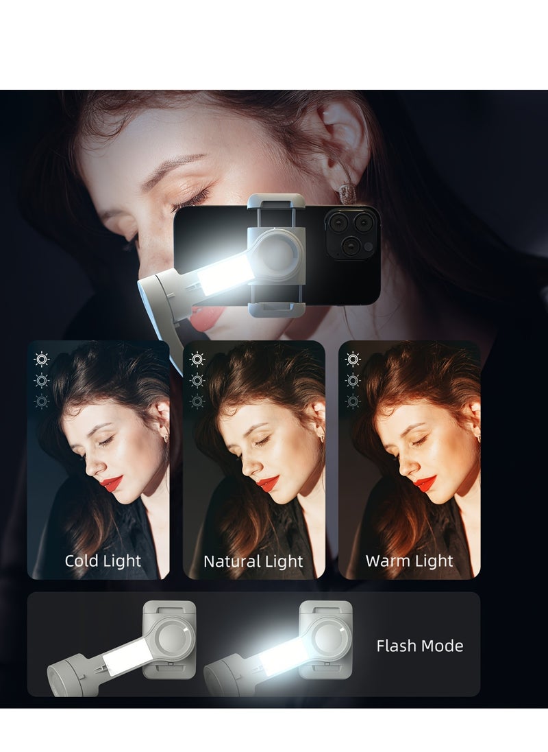 Generic - SelfieShow Three-axis PTZ Stabilizer, Gimbal Stabilizer, Intelligent Face Recognition Tracking, Compatible With iOS iPhone/Android Mobile Phone - Image 1