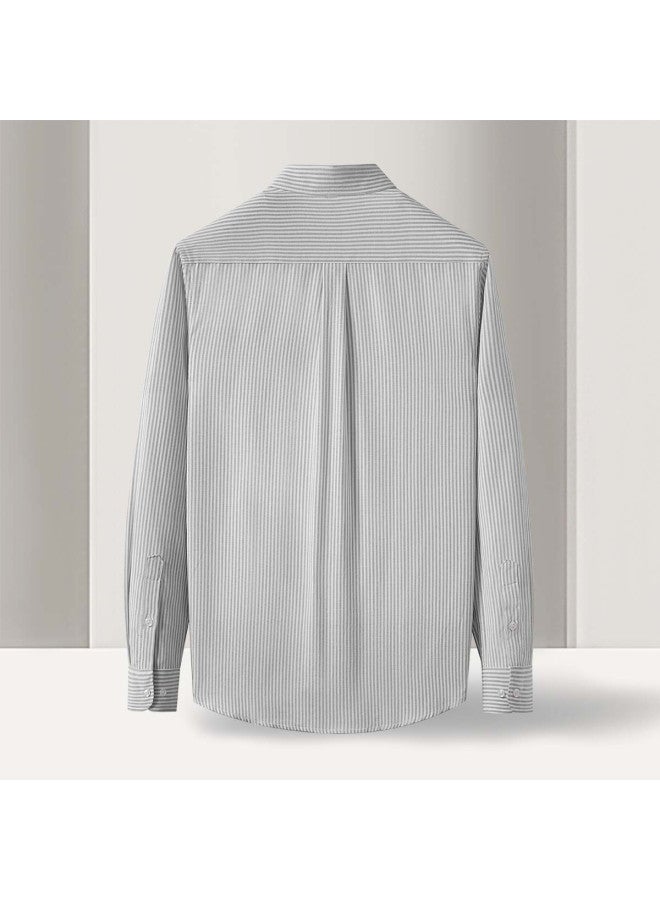 Fomoce men's Long Sleeve Summer Shirt - Breathable Casual Wear - Image 5