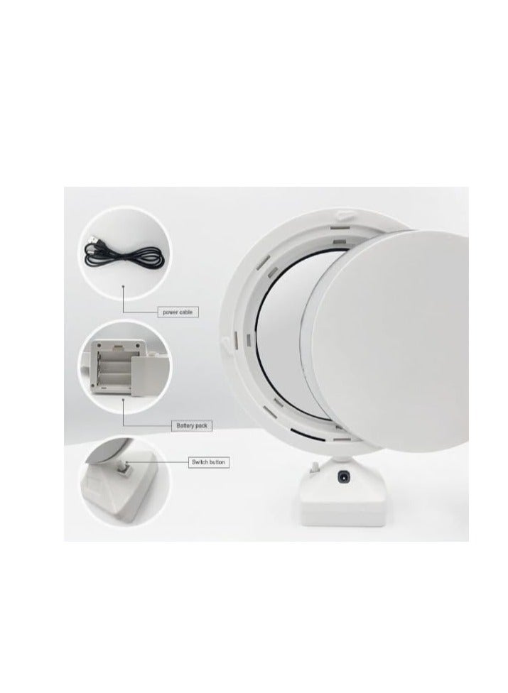 مرآة سحرية مضيئة بإطار LED لإضافة لمسة عصرية لديكور منزلك بتصميمات جذابه (متعدد الاشكال) - Image 2