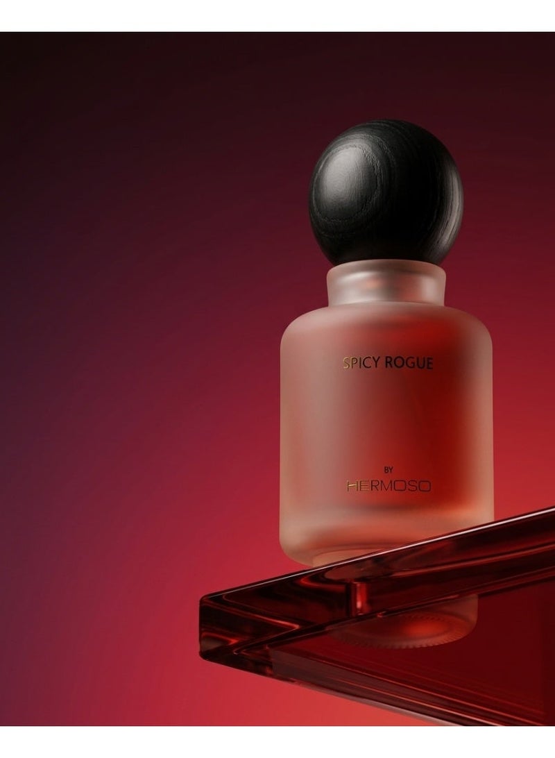 Hermoso Spicy Rogue Eau de Parfum 100ml | Fruity & Spicy Warm Scent for Men | Long-Lasting EDP - Image 1