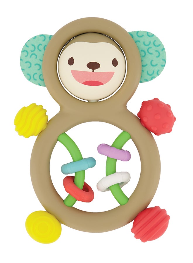 إنفانتينو Busy Lil Sensory Rattle And Teether - Suitable For 3+ Months - Image 1