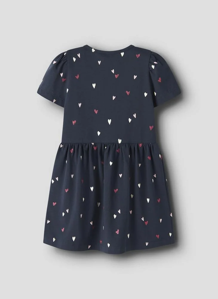 NAME IT Kids Printed Midi Dress