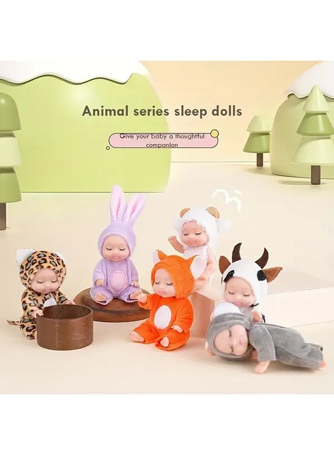 Cute Cow Mini Doll Reborn Sleep Companion For Children Christmas Birthday Gift - Image 5