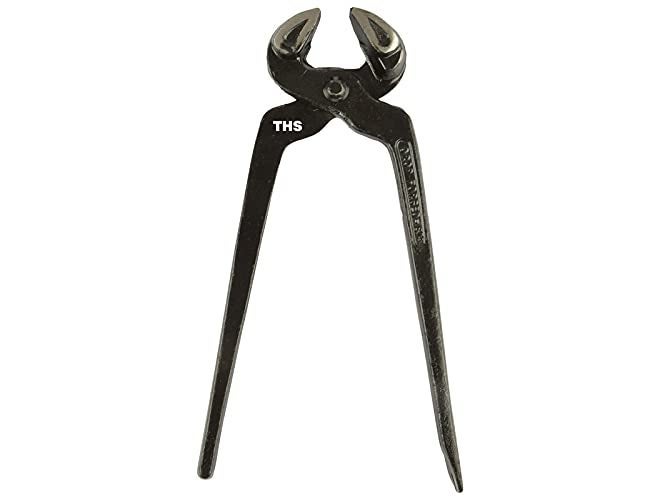 THS Carpenters Pincers Wire Cutting Pliers Nail Puller 8 inch / 200mm Non Insulated Pack of 1pcs - Image 2