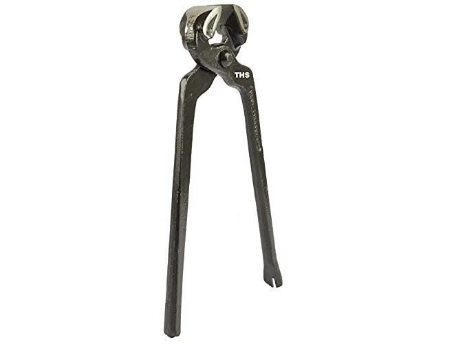 THS Carpenters Pincers Wire Cutting Pliers Nail Puller 8 inch / 200mm Non Insulated Pack of 1pcs - Image 3