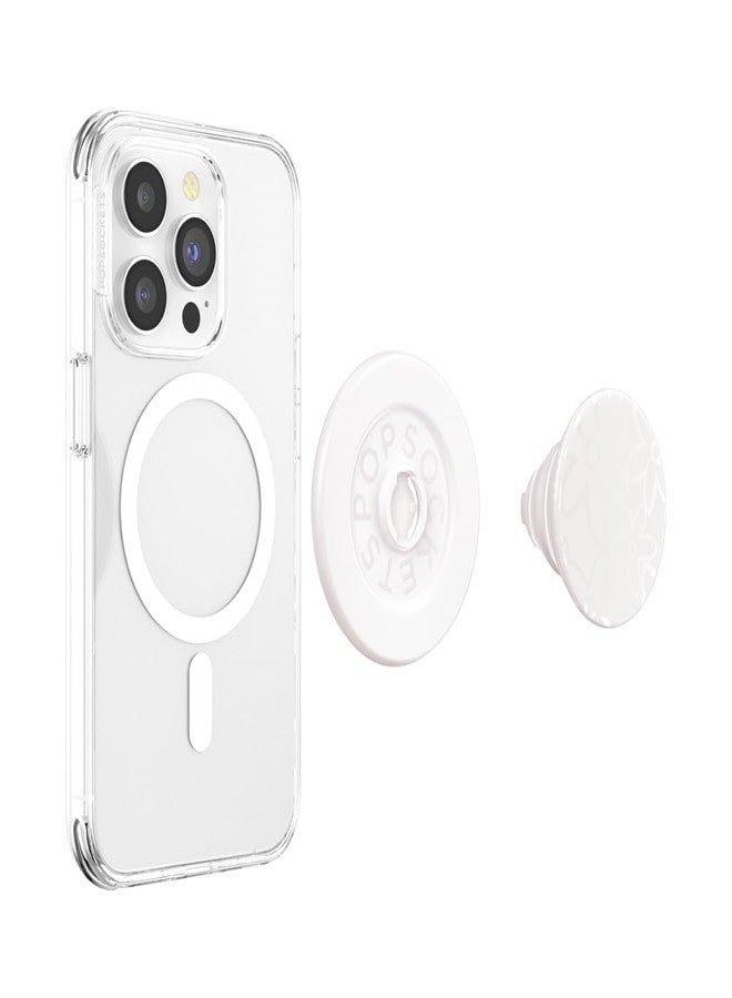 PopSockets Phone Grip with Expanding Kickstand, Adhesive Grip - Magsafe Horchata - Image 4
