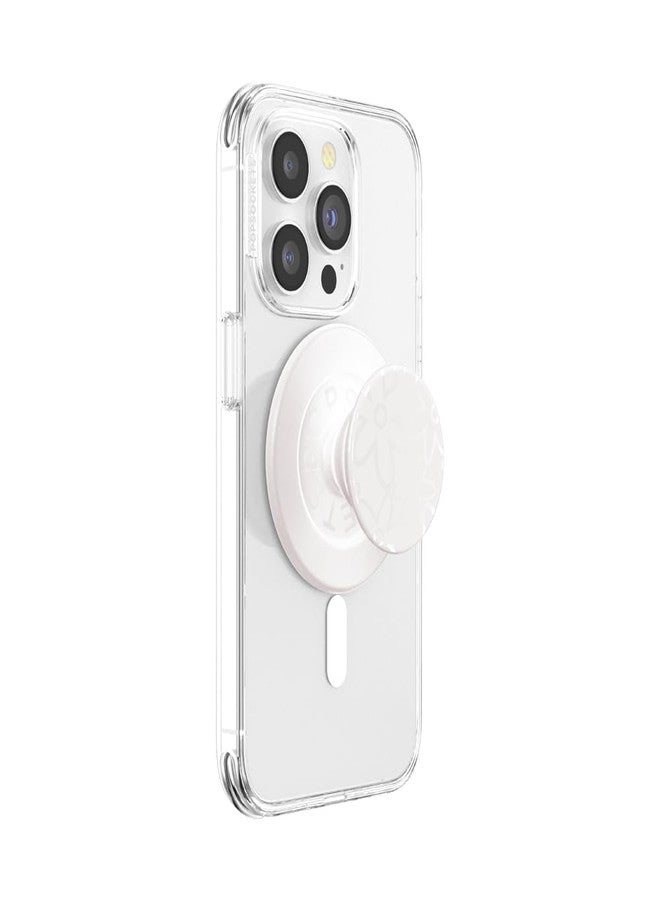 PopSockets Phone Grip with Expanding Kickstand, Adhesive Grip - Magsafe Horchata - Image 1