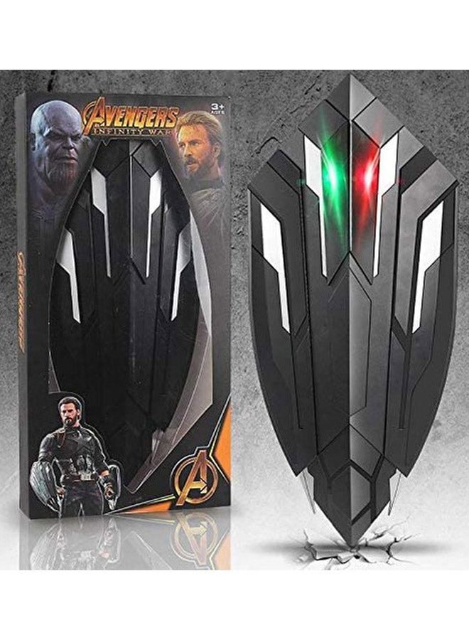 NIBEMINENT Avengers Endgame Captain America Cosplay Props Shield 20x20cm - Image 4