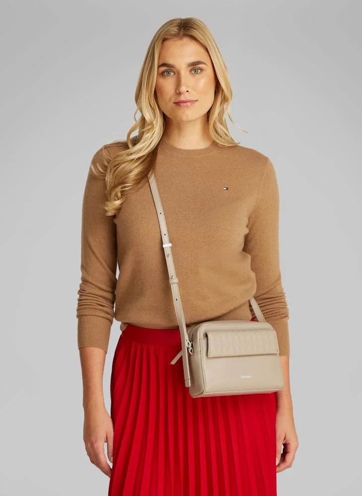 CALVIN KLEIN MINI QUILT CAMERA BAG
