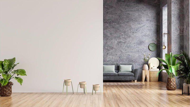 Vigar Urban Garden Planter with Stand 3 Sets Gray Pots Green Different Height Metal Plant Stand Plant and Flower Pots Planters for Indoor Plants - Image 1