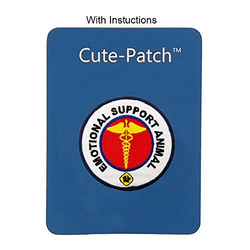 Cute-Patch Emotional Support Animal Service Dog Medical Assistance Embroidered Iron on Patch - Image 3