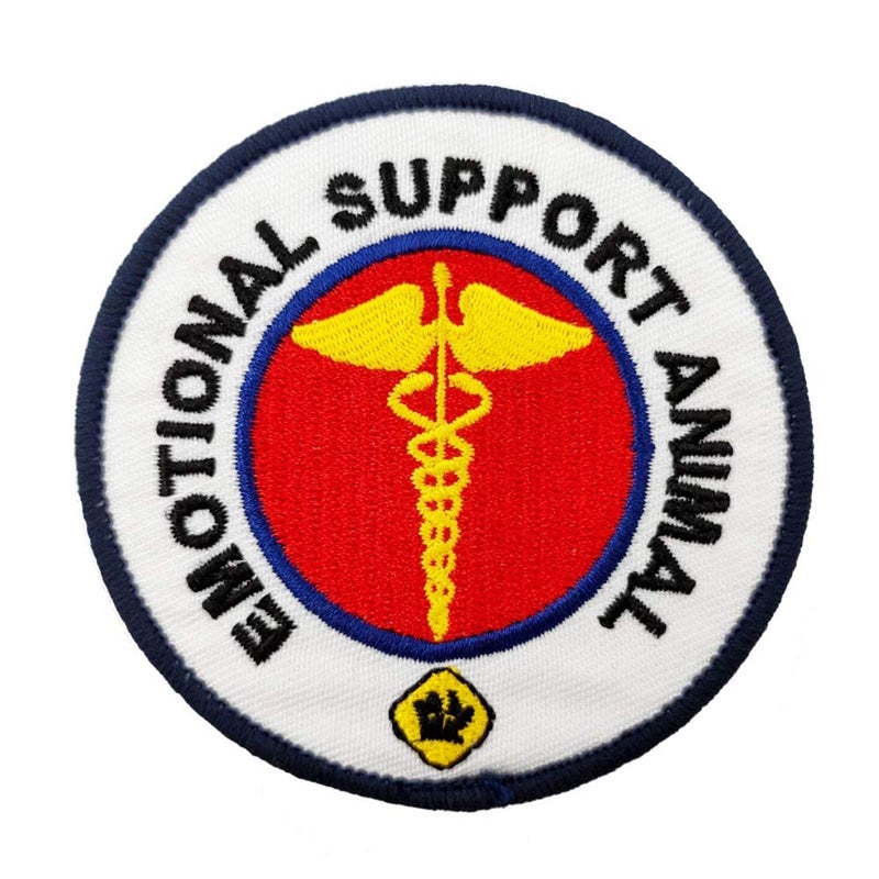 Cute-Patch Emotional Support Animal Service Dog Medical Assistance Embroidered Iron on Patch - Image 5