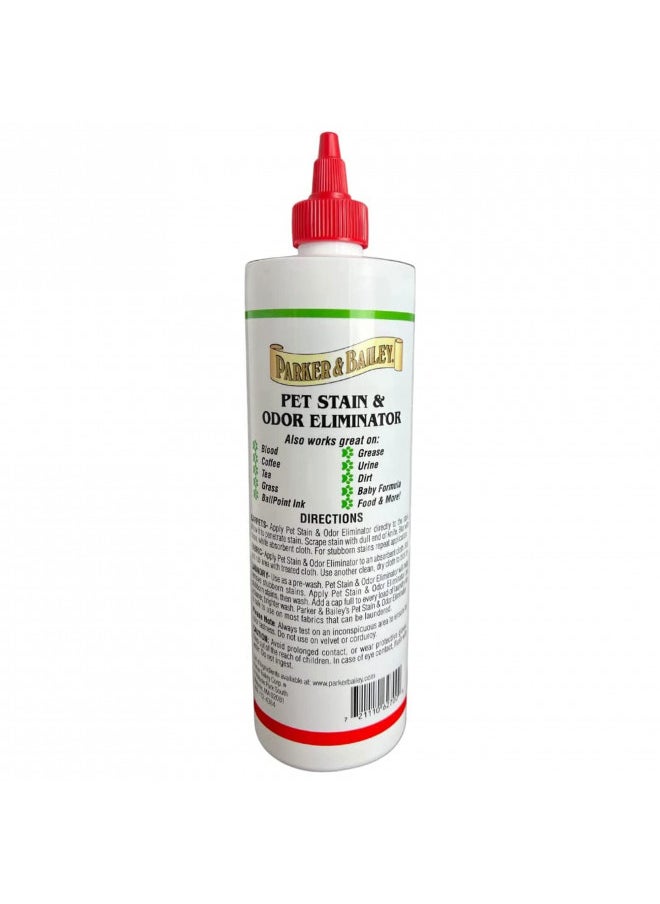 Parker & Bailey PARKER & BAILEY Pet Stain Remover - Pet Odor Eliminator for Strong Odor Stain Remover Spray Pet Odor Eliminator for Home Pet Carpet Cleaner Urine Odor Eliminator Carpet Deodorizer Dog Cat Urine Cleaner  - Image 2