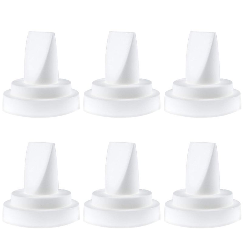 Nenesupply 6 pc Duckbill Valves Compatible with Medela and Spectra Pump Parts Use on Spectra S2 Spectra S1 Pump in Style Harmony Symphony Replace Spectra Duckbill Valves and Medela Valve