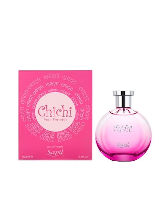 Sapil Chichi Eau De Toilette Pink 100ml - Image 1