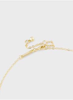 Ted Baker Chain Detail Drop  Long Necklace  - Image 3